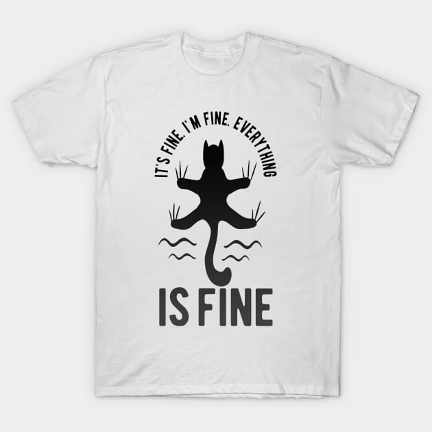 I am Fine T-Shirt by piksimp